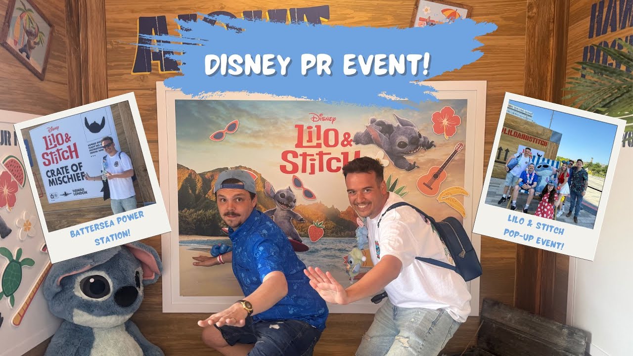 Disney PR event vlog | Lilo & Stitch London pop-up | Crate of Mischief