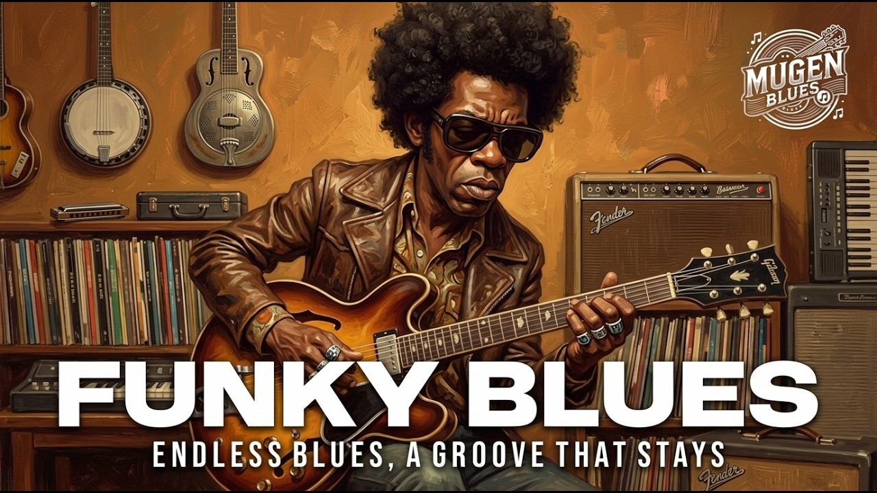 🔥 Blues Guitar with a Deep Funk Pocket | Smooth Funky Blues