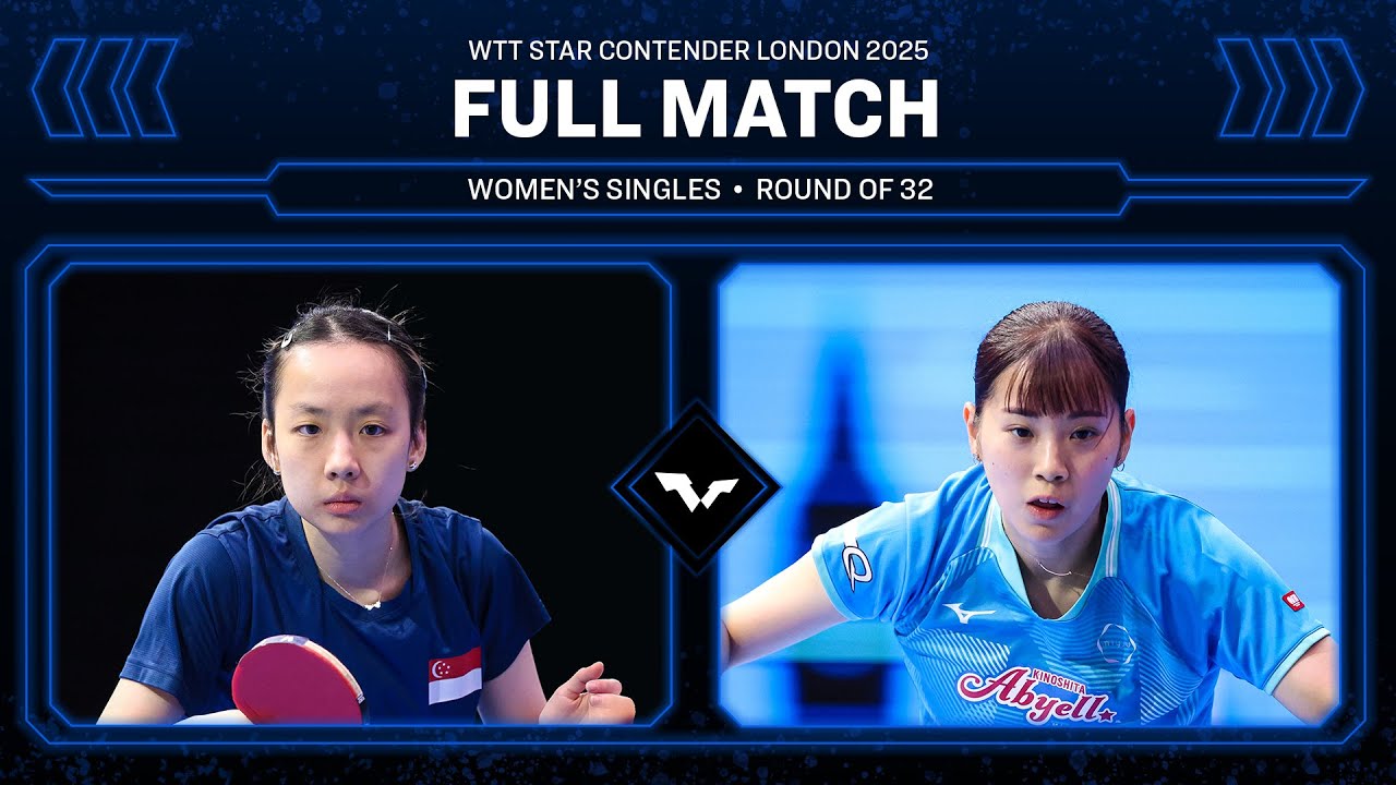 FULL MATCH | Ser Lin Qian vs Miyu Nagasaki | WS R32 | #WTTLondon 2025