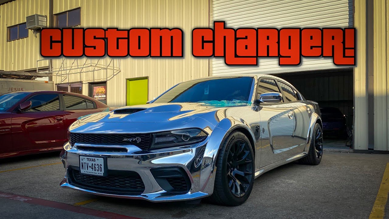 CHROME WRAPPED WIDEBODY DAYTONA CHARGER GETS MODIFICATIONS!!