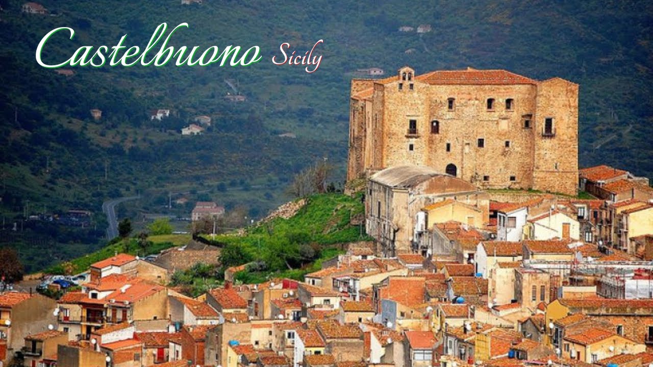 Castelbuono Sicilia: Beautiful 4k Video of Castelbuono Sicily by Drone