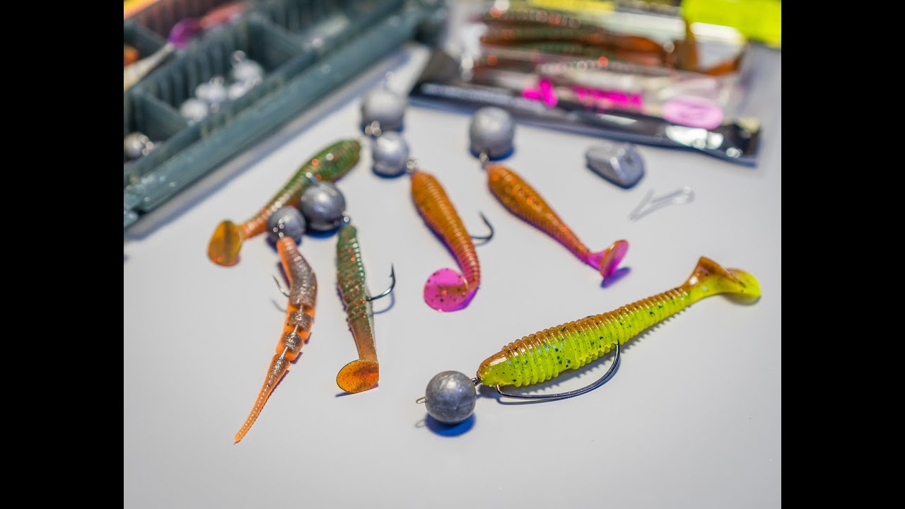 How to rig softbait to different hooks and jigheads