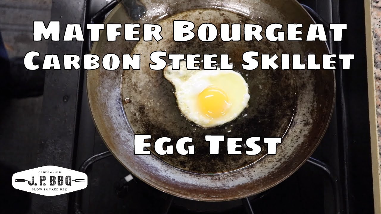Matfer Bourgeat Carbon Steel Skillet Egg Test
