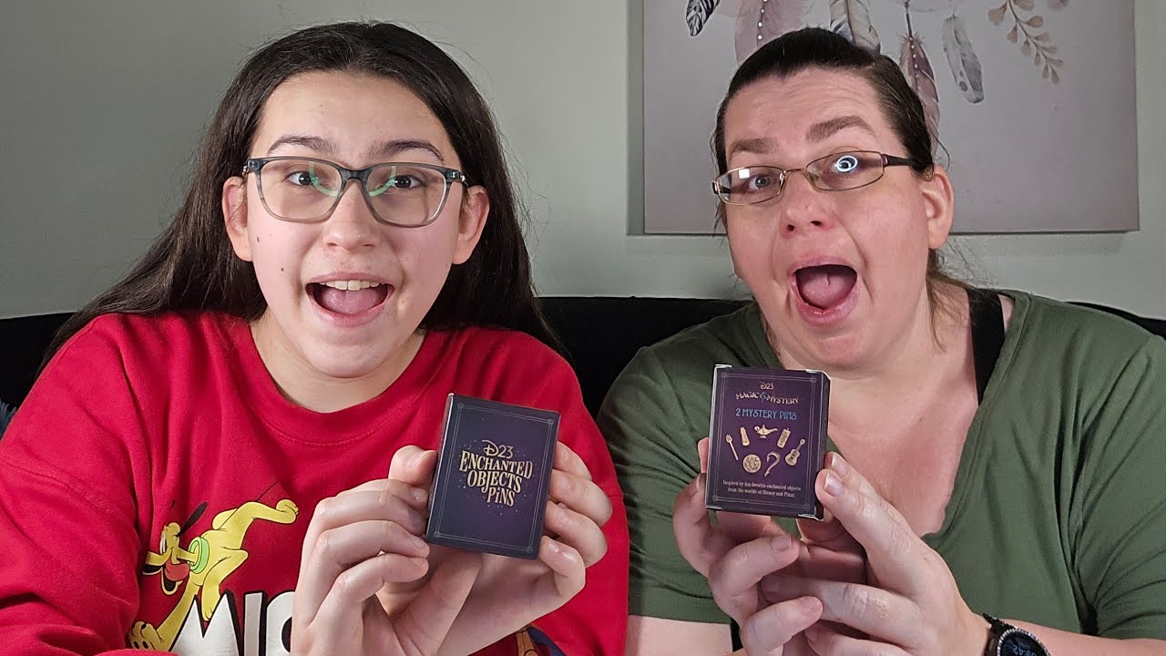 D23 Enchanted Objects Mystery Pin Unboxing! 