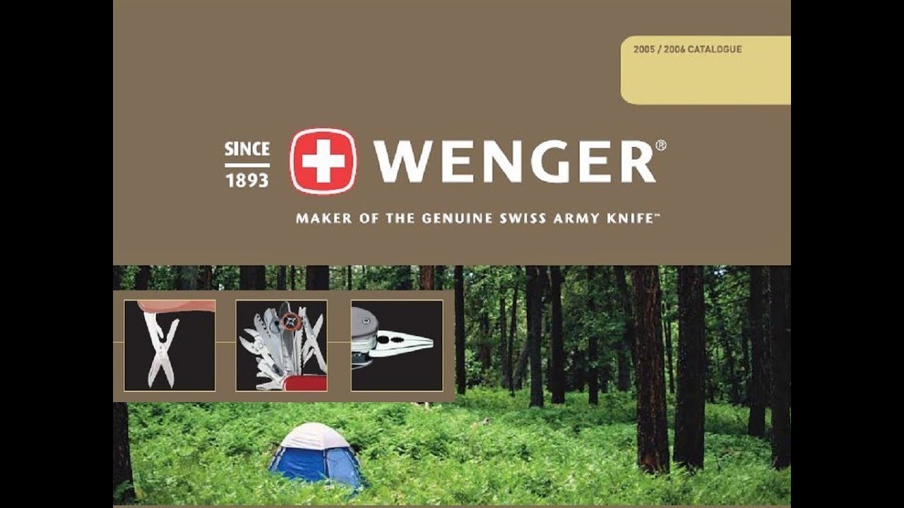 Wenger Swiss Army Knife Catalog 2005 - 2006