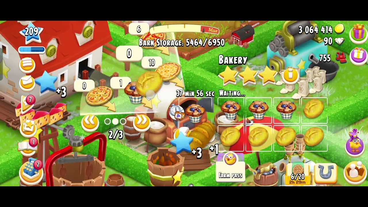 HAY Day Gameplay Level 209 #hayday#farming#games #trending 