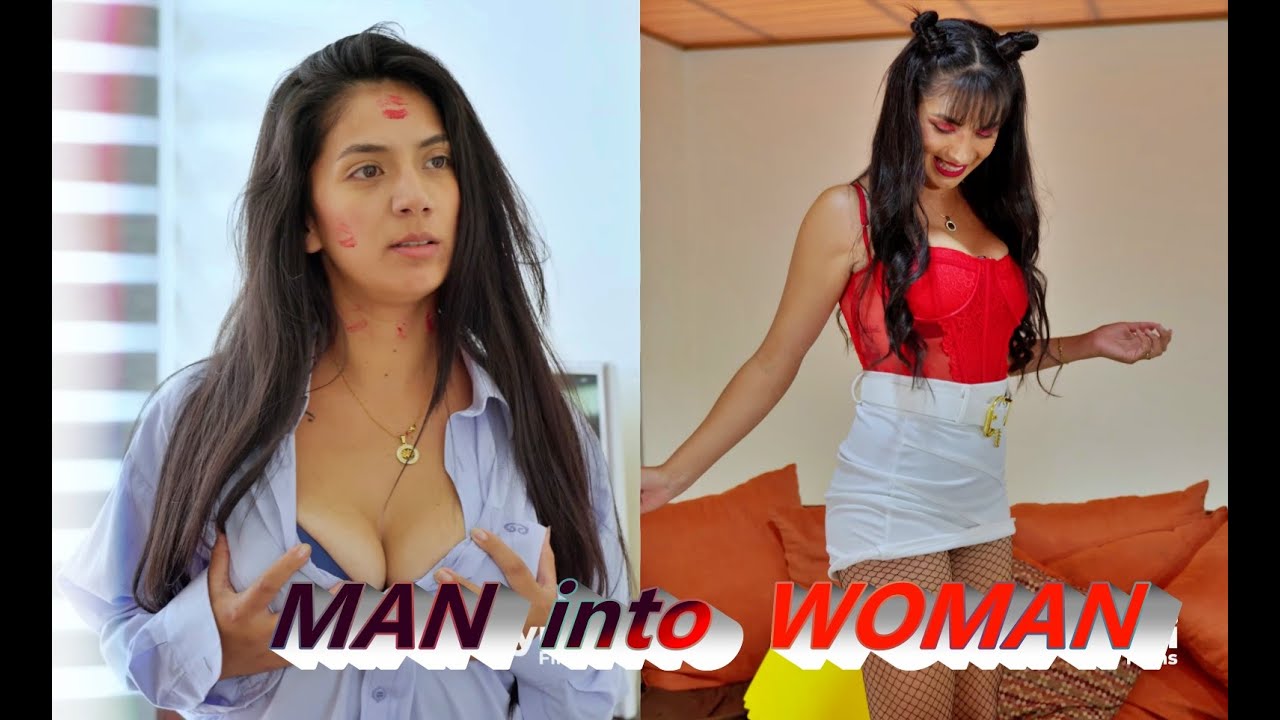MTF Body Swap - Man into Woman - Male to Female (TG)