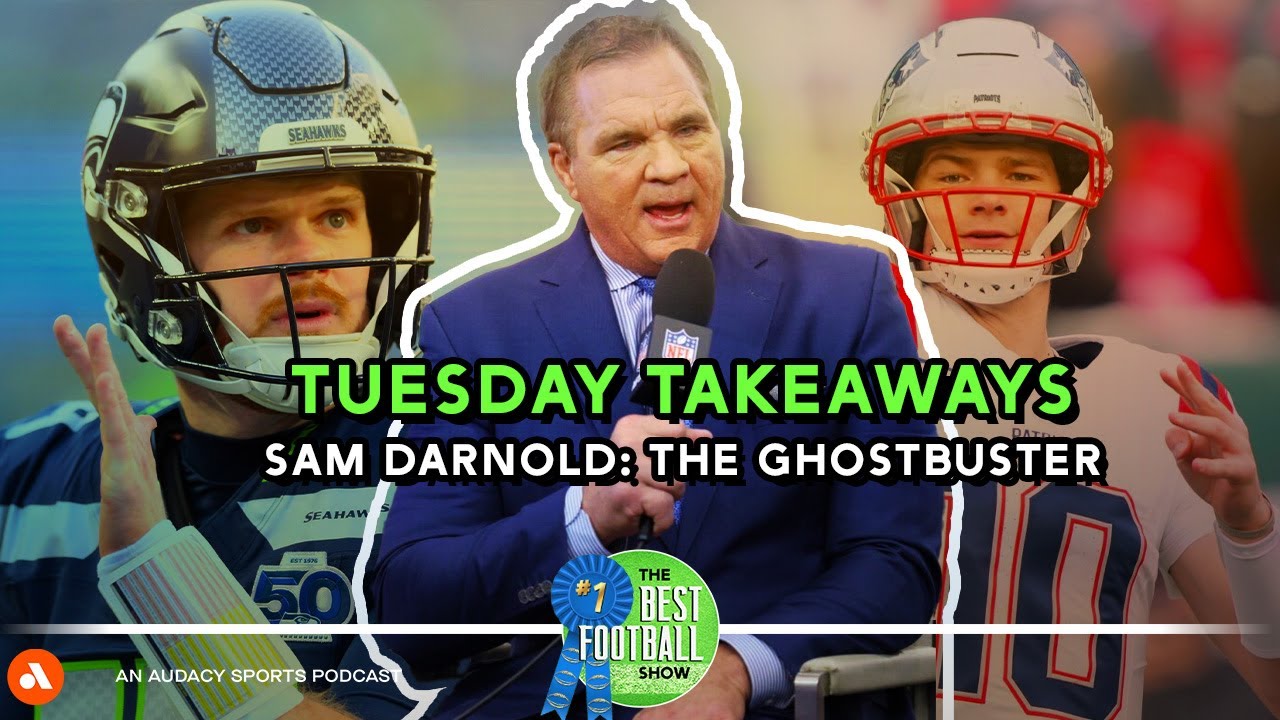 Sam Darnold Is Now The Ghost BUSTER | The Best Football Show
