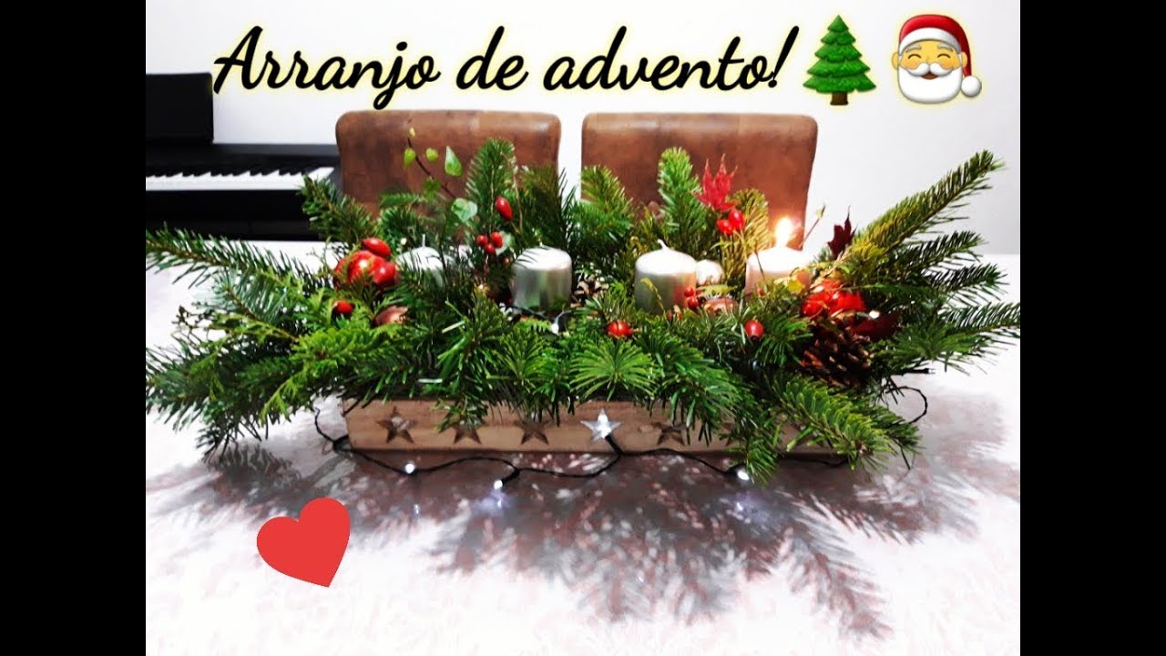Arranjo de Mesa Natalino. Tradicao do Advento  Vida na Alemanha