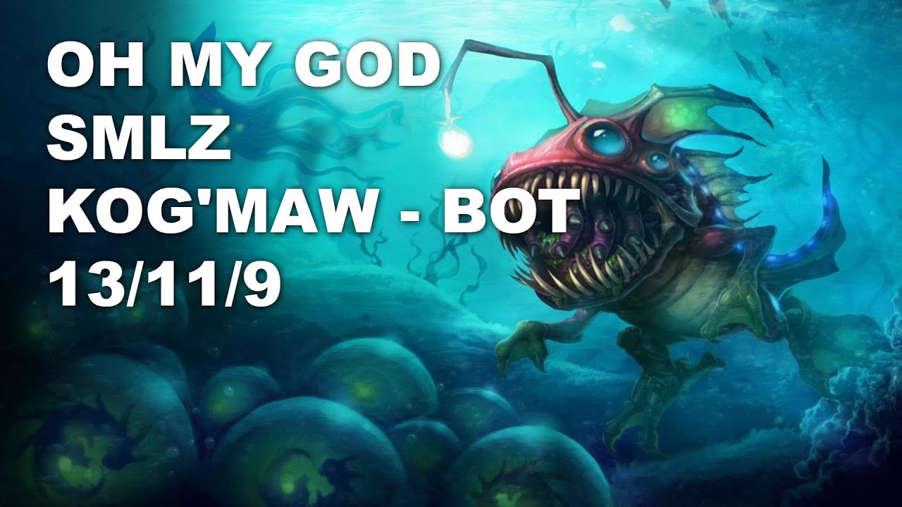 Oh My God Smlz Bot Kog'Maw vs Aphelios - KR Master Patch 10.9