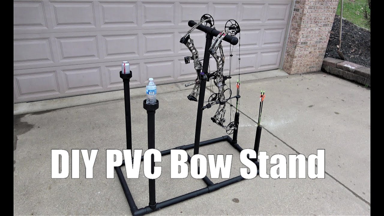 DIY: PVC BOW STAND