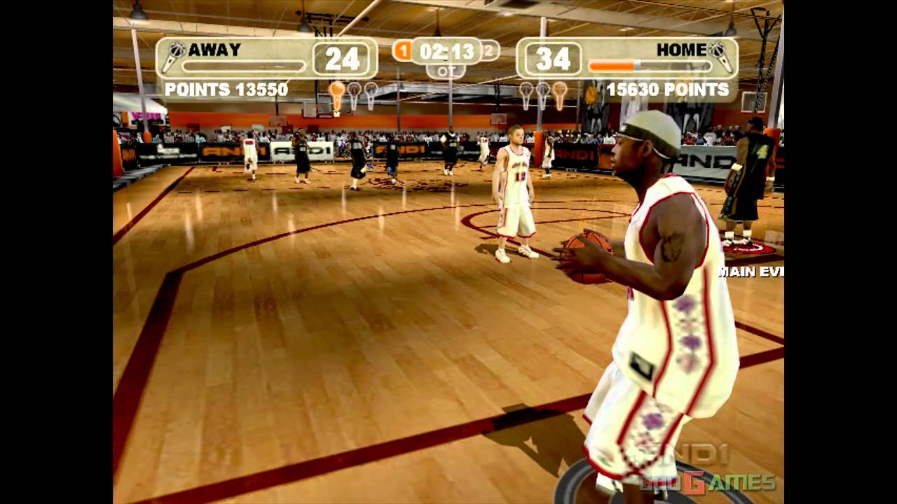 AND 1 Streetball - Gameplay Xbox HD 720P (Xbox to Xbox 360)