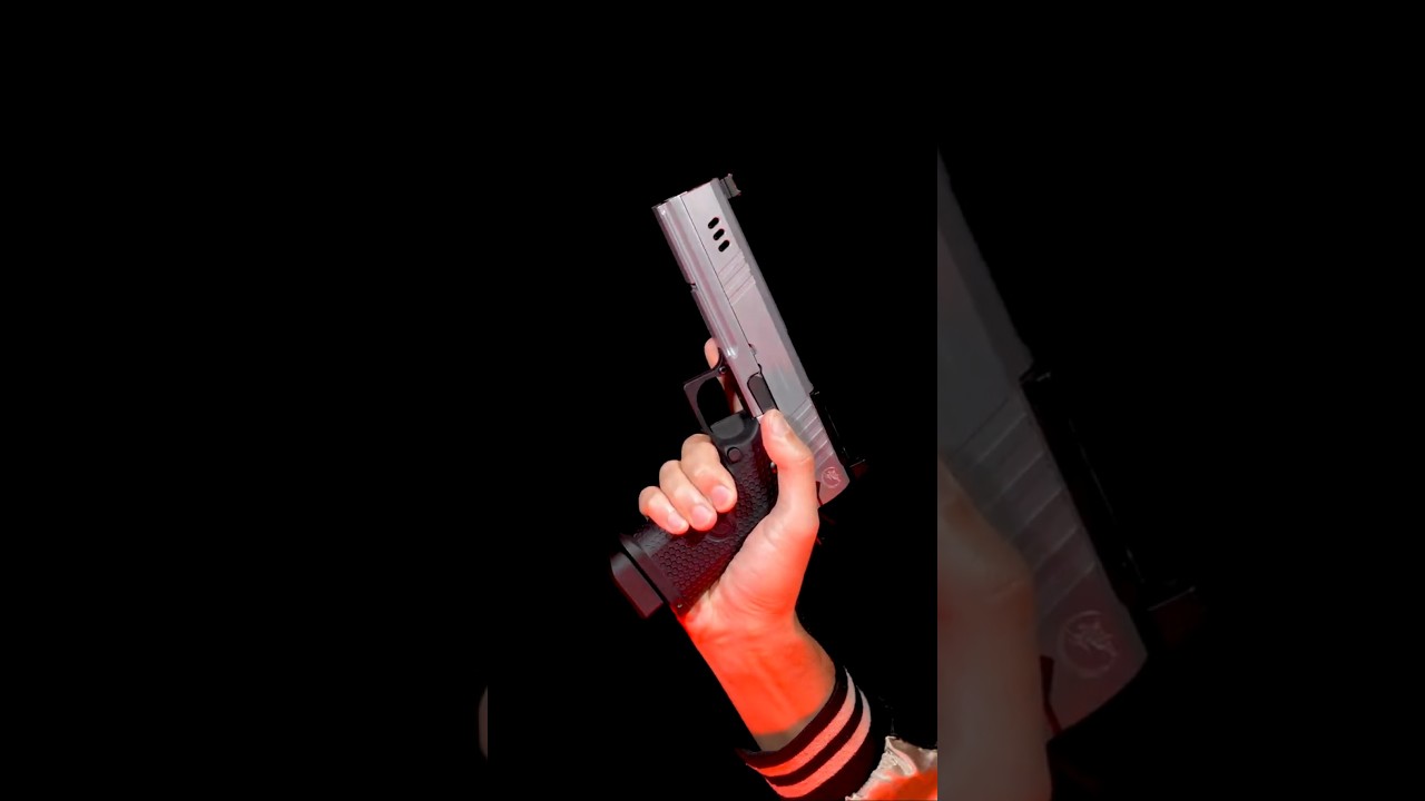 RWA Nighthawk Custom BDS9 x Sandhawk x TRS Comp GBB ASMR  #asmr #airsoft