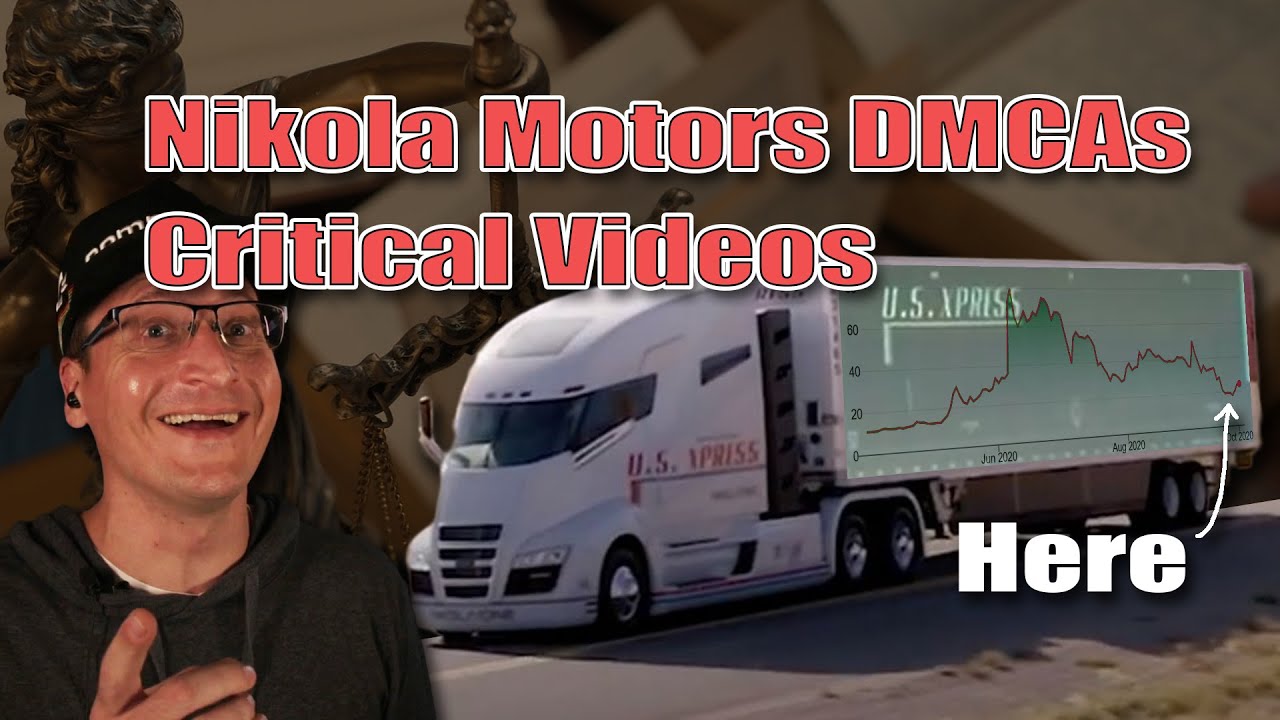 Nikola Motors Self-Serving DMCA Abuse (allegedly!)
