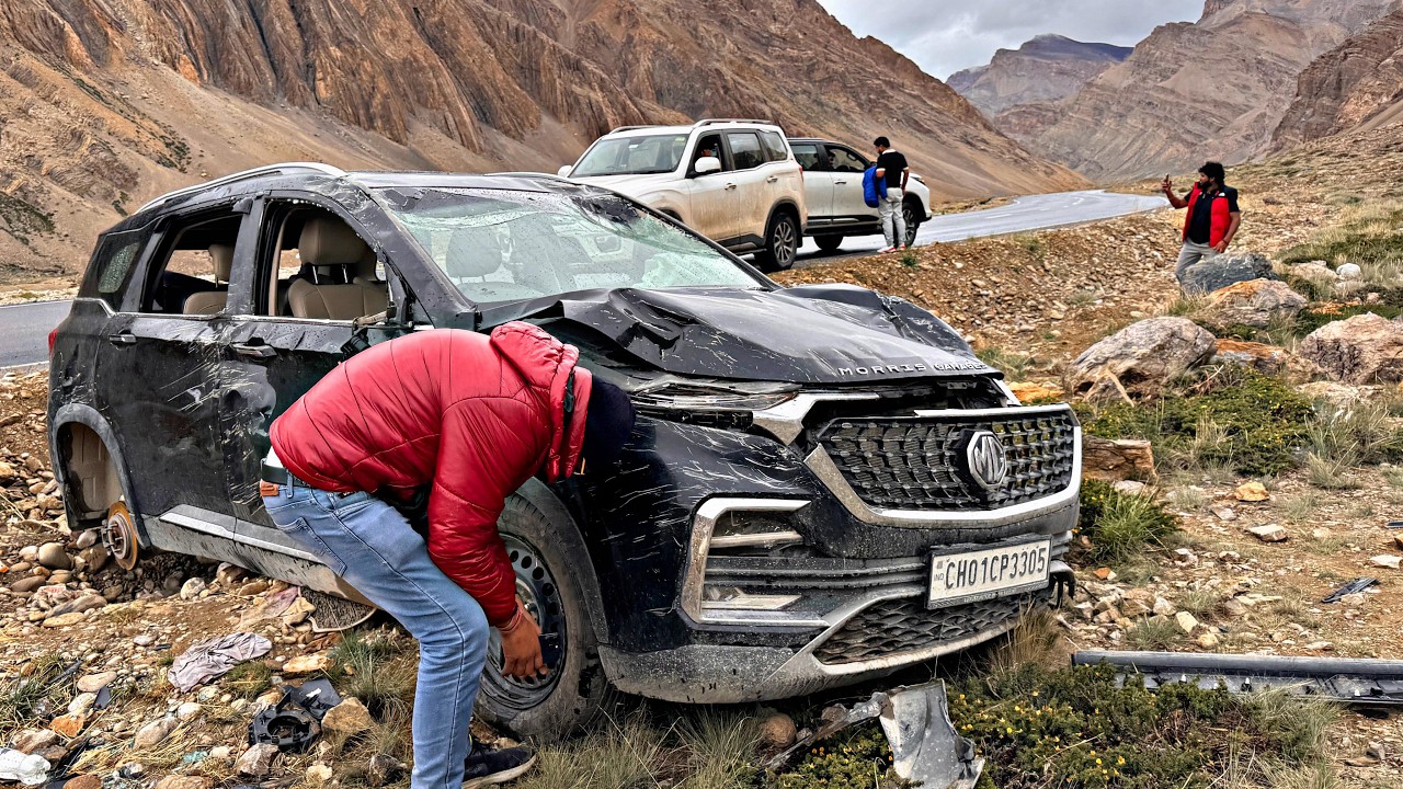 भगवान ऐसा दिन किसी को ना दिखाएँ 🙏🏼 SARCHU to LEH - LADAKH (Risky) 🫢