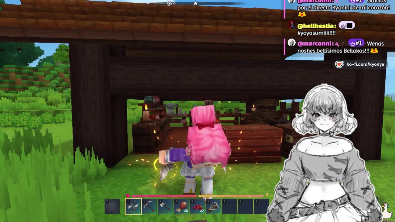 【HYTALE】fan de minecraft prueba su nuevo regalo!