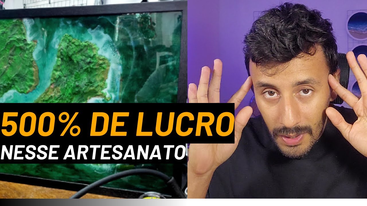 500% de Lucro Nesse Artesanato de Resina