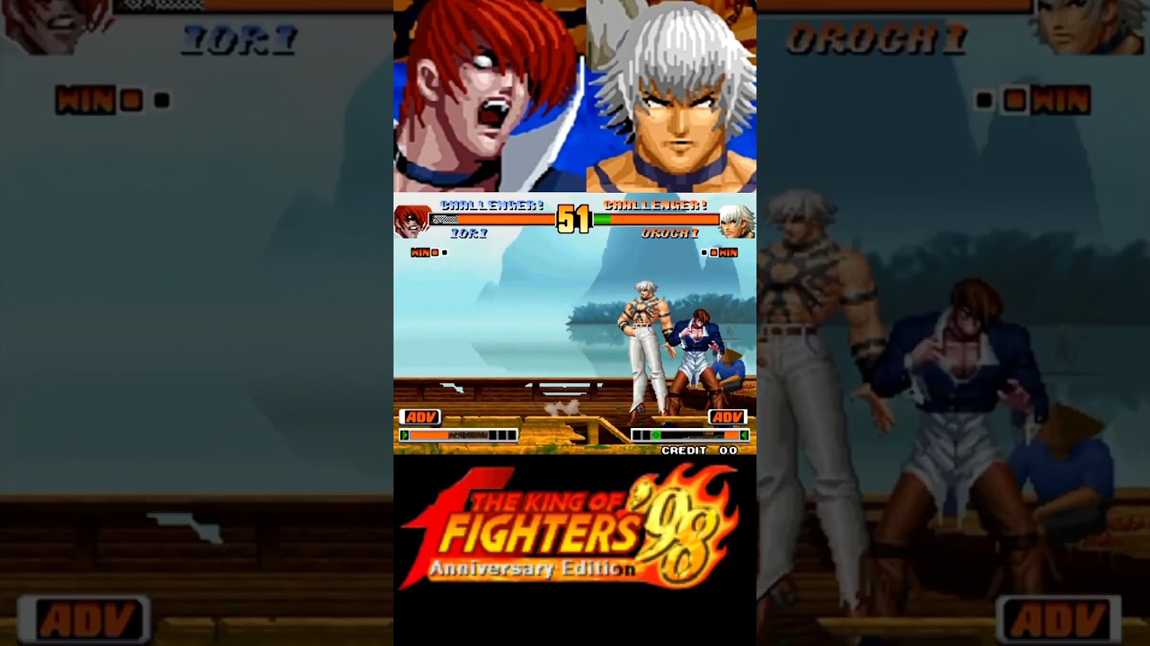 [TAS] orochi iori vs orochi kof 98 anniversary edition