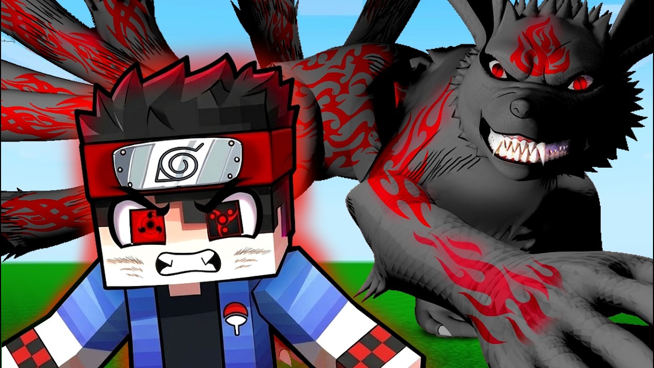 A KURAMA DARK no NARUTO Minecraft ! NOVA SÉRIE