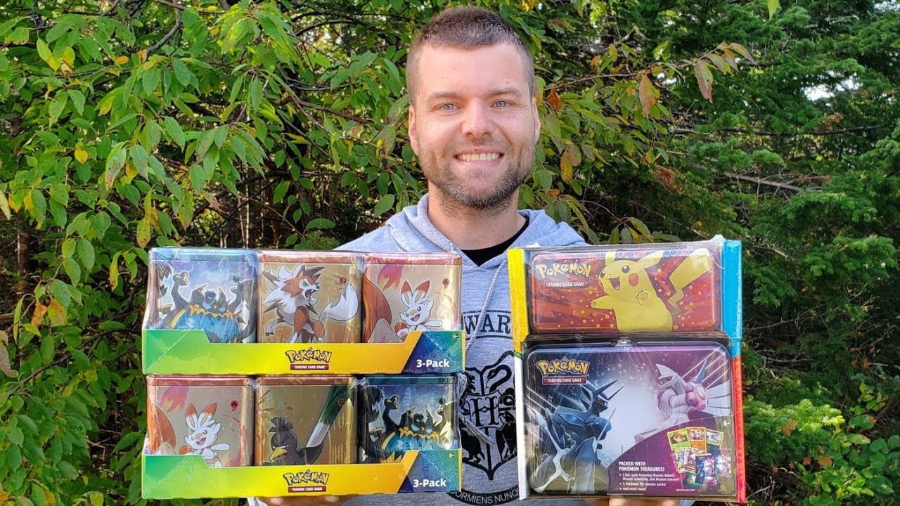 *NEW* Costco Stacking Tins vs Pencil Case/Treasure Chest Pokemon Bundle!