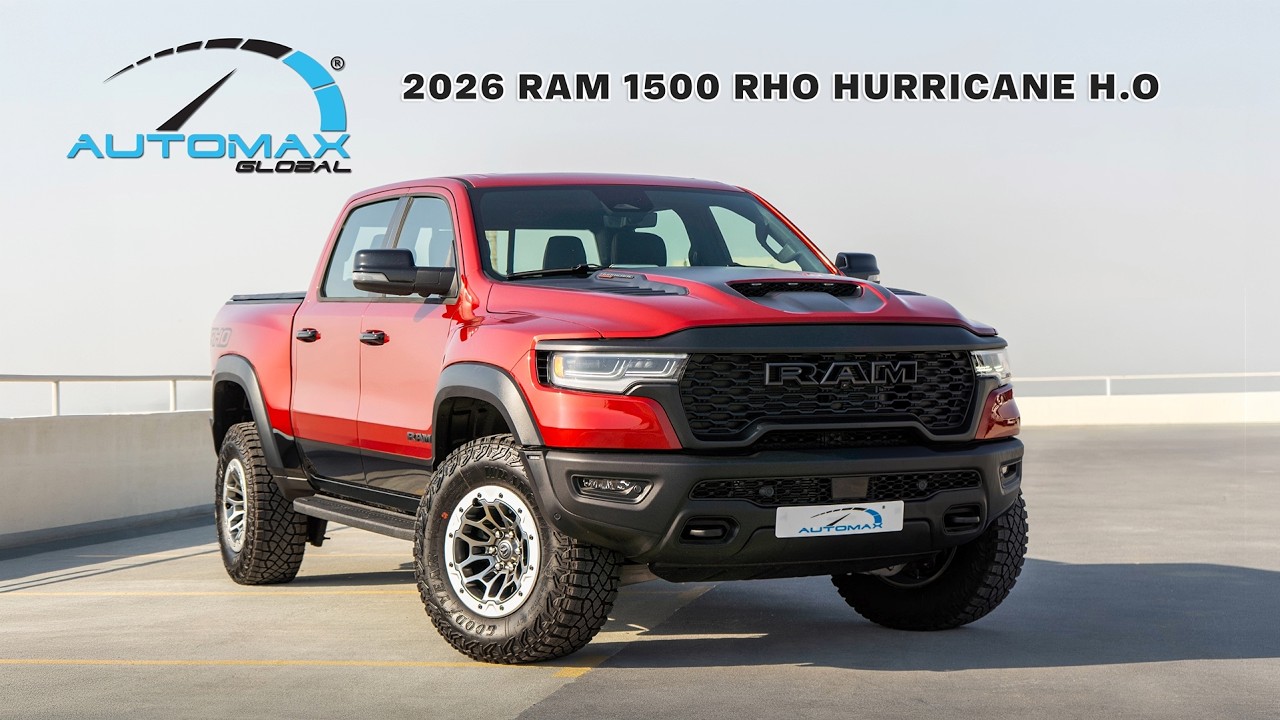 2026 RAM 1500 RHO Hurricane H.O 3.0TT | Molten Red | 540HP | Fast Walkaround 🔥