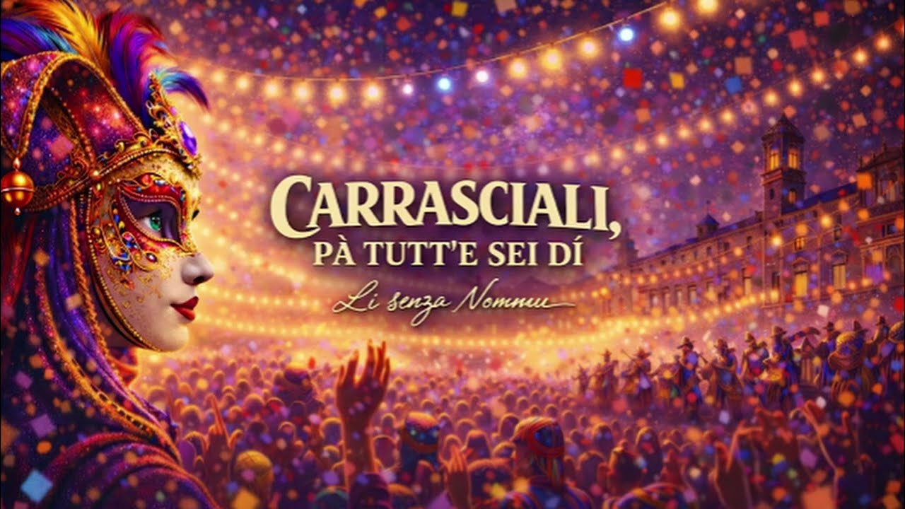 Carrasciali, pà tutt'e sei dì | Li senza Nommu (Lyric Video)