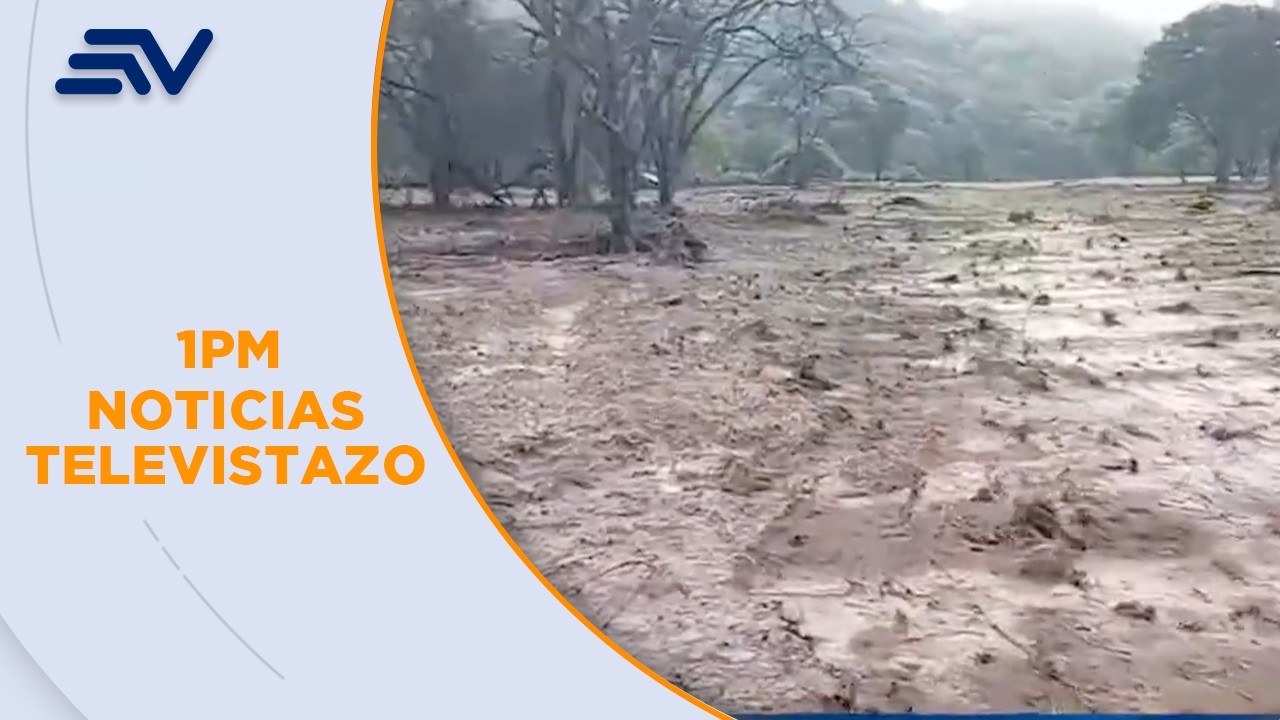 Las intensas lluvias golpean a los cantones Zapotillo y Pindal | Televistazo | Ecuavisa