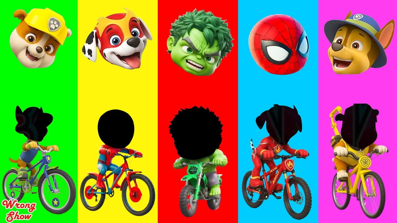 Wrong eyes 👀 Paw Patrol Family Friendly Full Episodes - DAME TU COSITA Funny Puzzle Wrong Heads #20