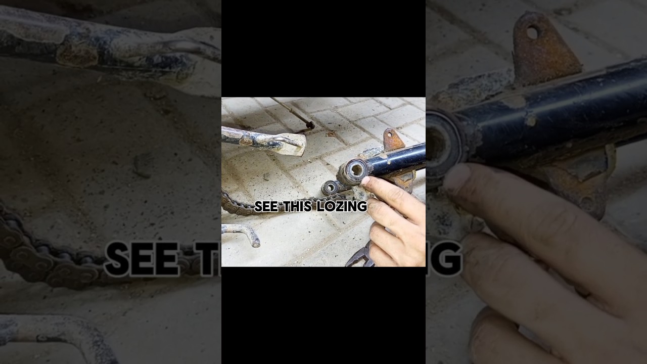 swing arm bushing replacement #shorts#ytshorts #hondacg125