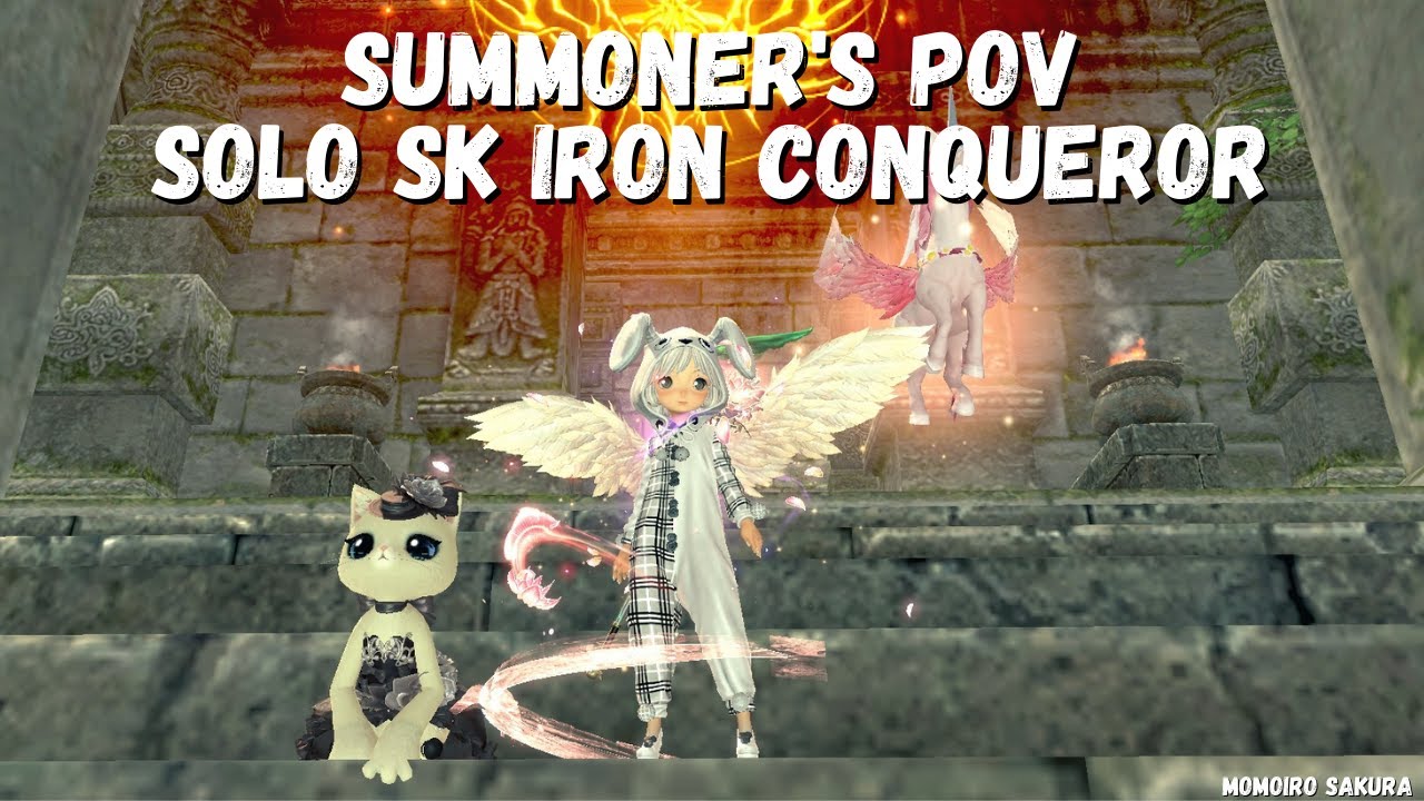 [Blade and Soul] Solo Scion's Keep Iron Conqueror- Summoner's POV (Momoiro Sakura)