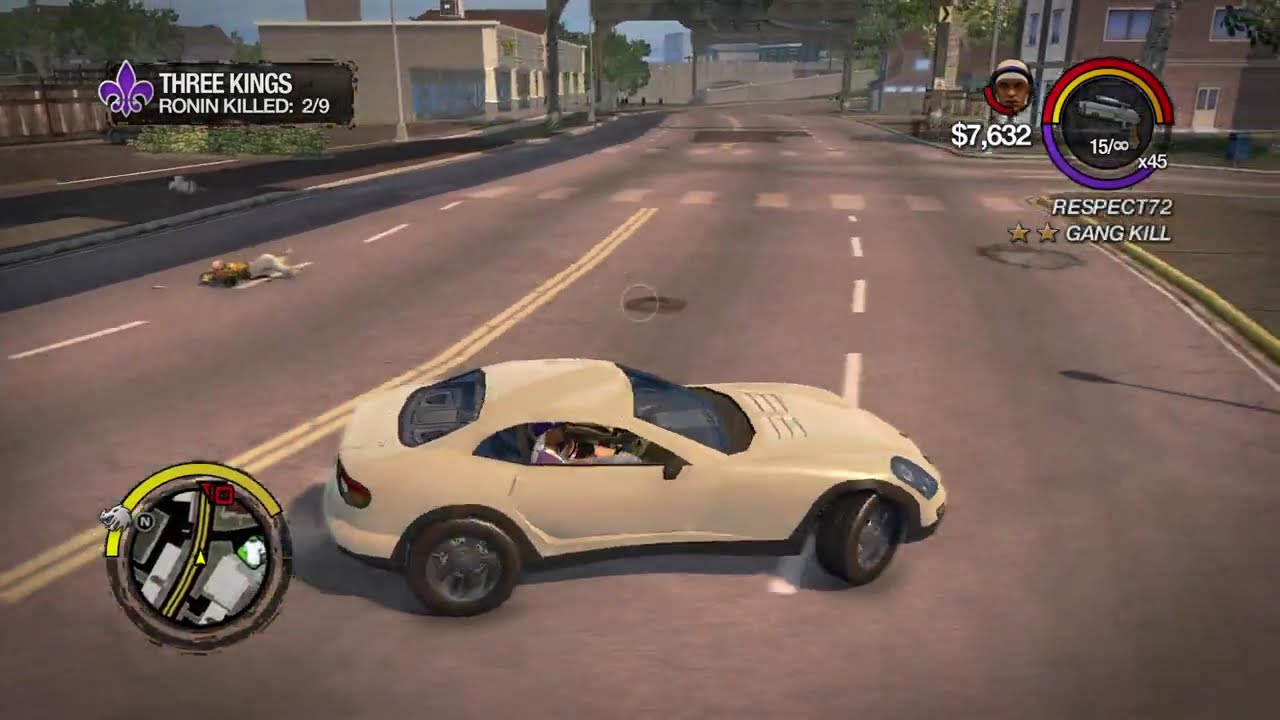 Saints row 2: Three Kings (4th Prologue mission)