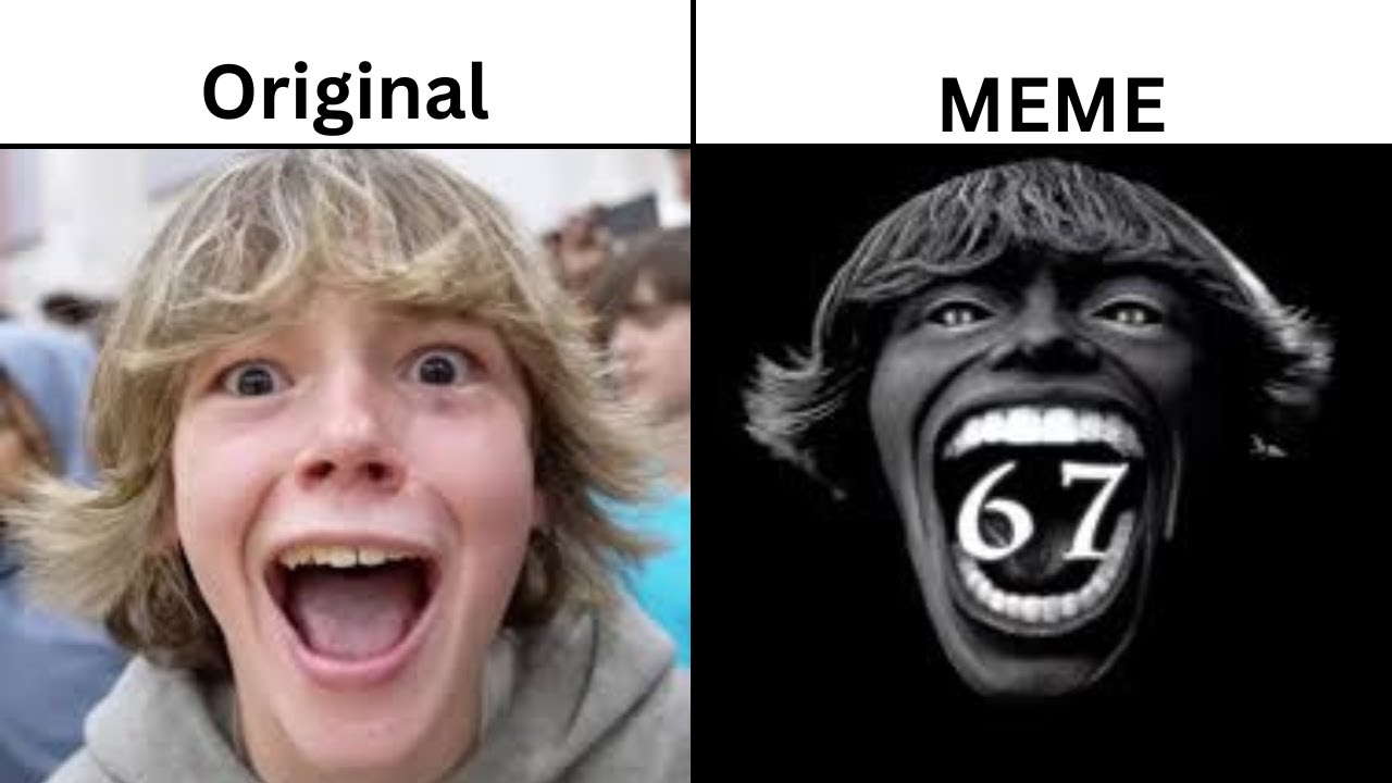 67 kid original vs meme