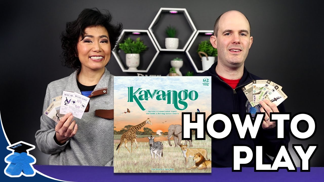 Kavango — 🐘🐒Как играть в настольную игру. Увлекательное составление драфта, развитие вашей страте...