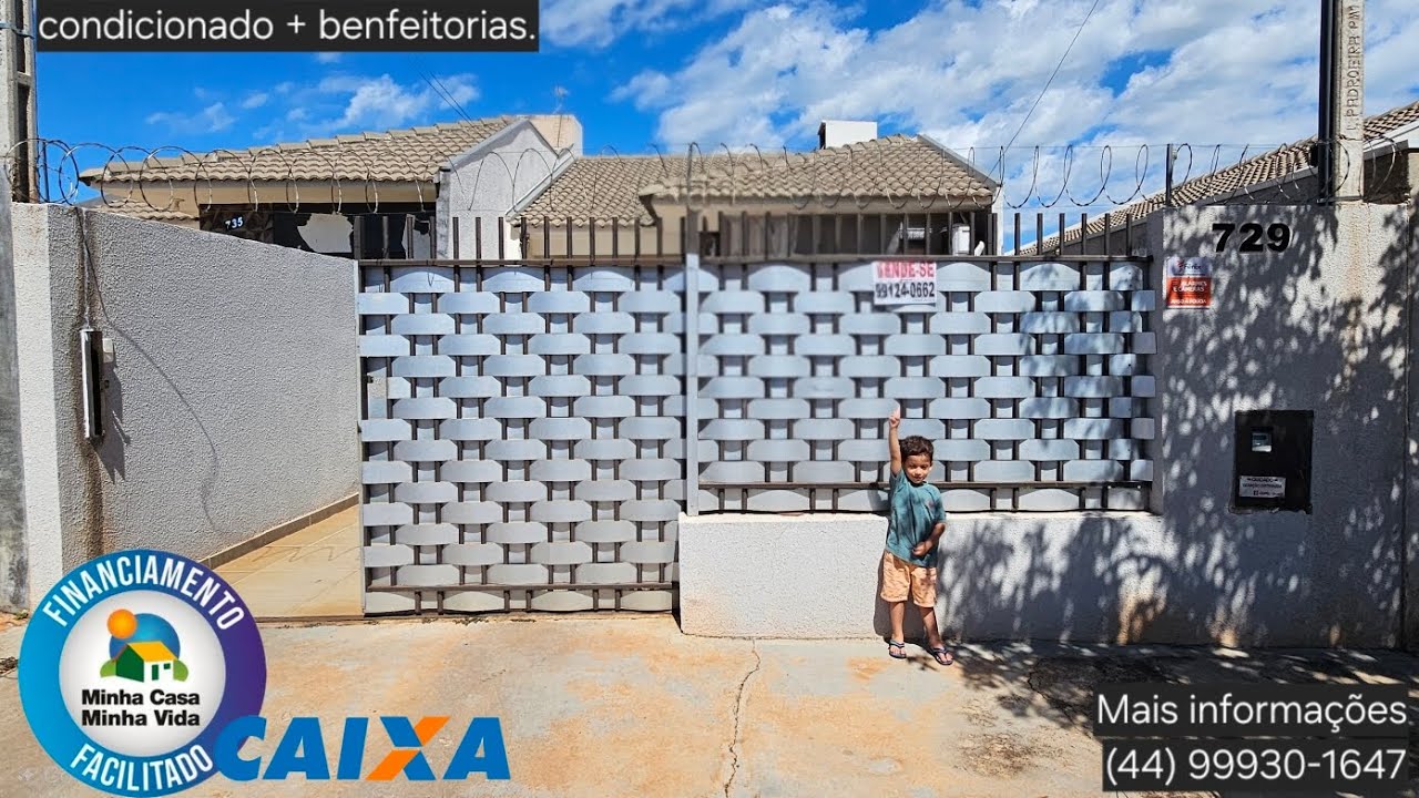 Jd. São Marcos, Casa 3 quartos 2 banheiros, energia solar, ar condicionado + benfeitorias