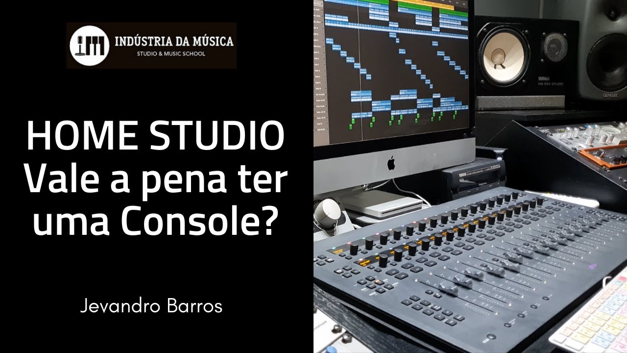 Home Studio - Vale a pena ter uma Console?