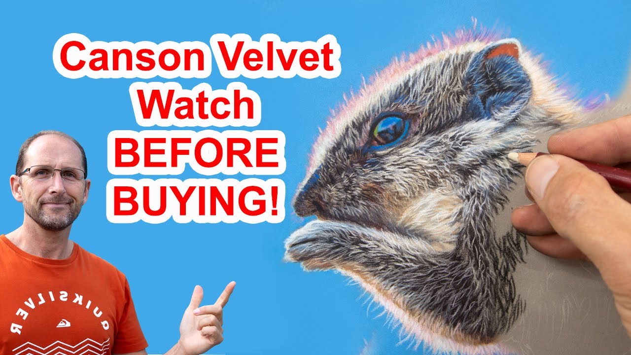 Canson Velvet Pastel Paper - NOTE Watch updated video 6th Sept 2025. CANSON has problems too