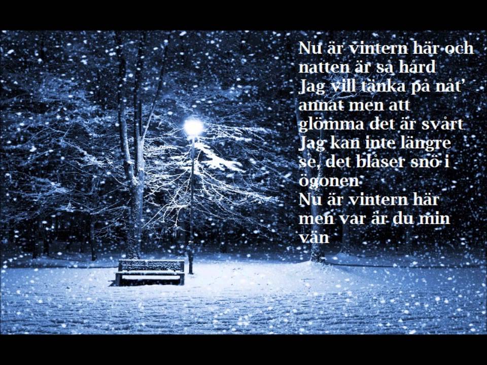 Var är du min vän