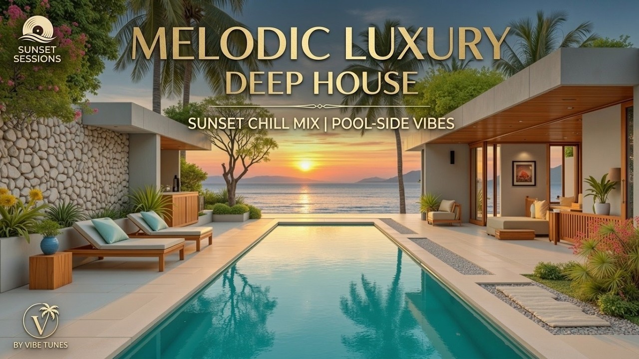 Luksusowy Deep House Chillout - Klimat Willi o Zachodzie Słońca i Melodic