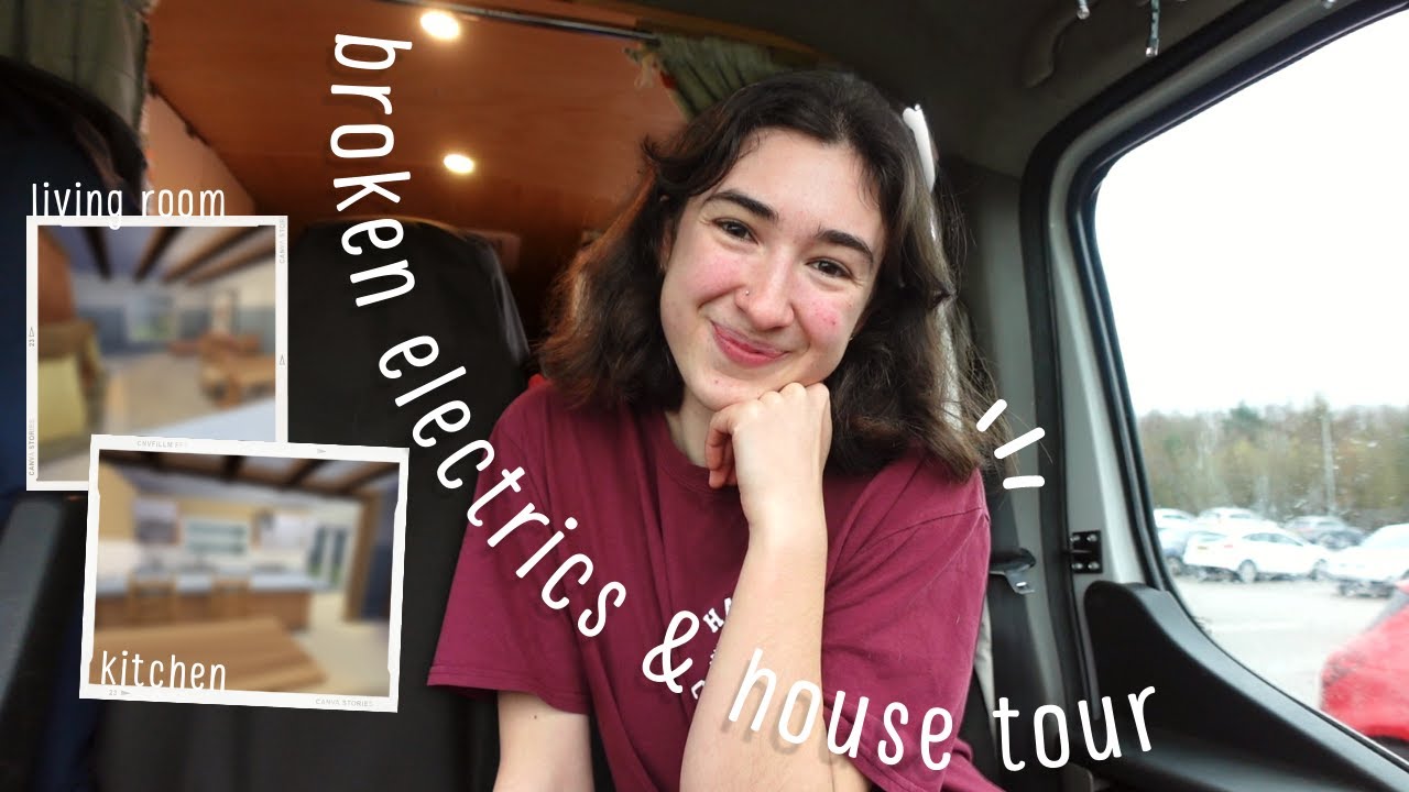 VAN LIFE UK VLOG | First look at our new house!