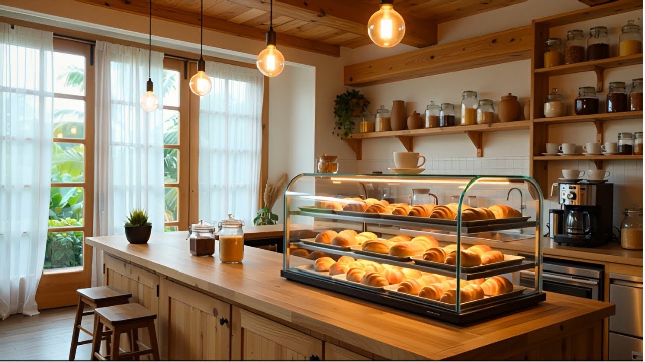 Filipino Bakery Café Ambience for Study, Relax & Prayer | 1 Hour