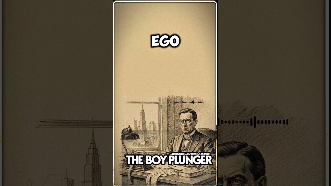 "Why Jesse Livermore Lost Everything He Built | Ego, Patience, and Pain 😱 