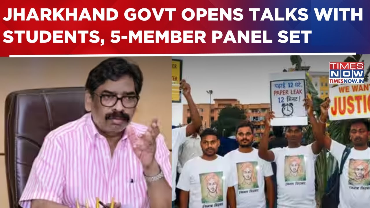 Soren Govt Opens Dialogue With Agitating Students; 5-Member Panel Formed As Ranchi Protest Escalates