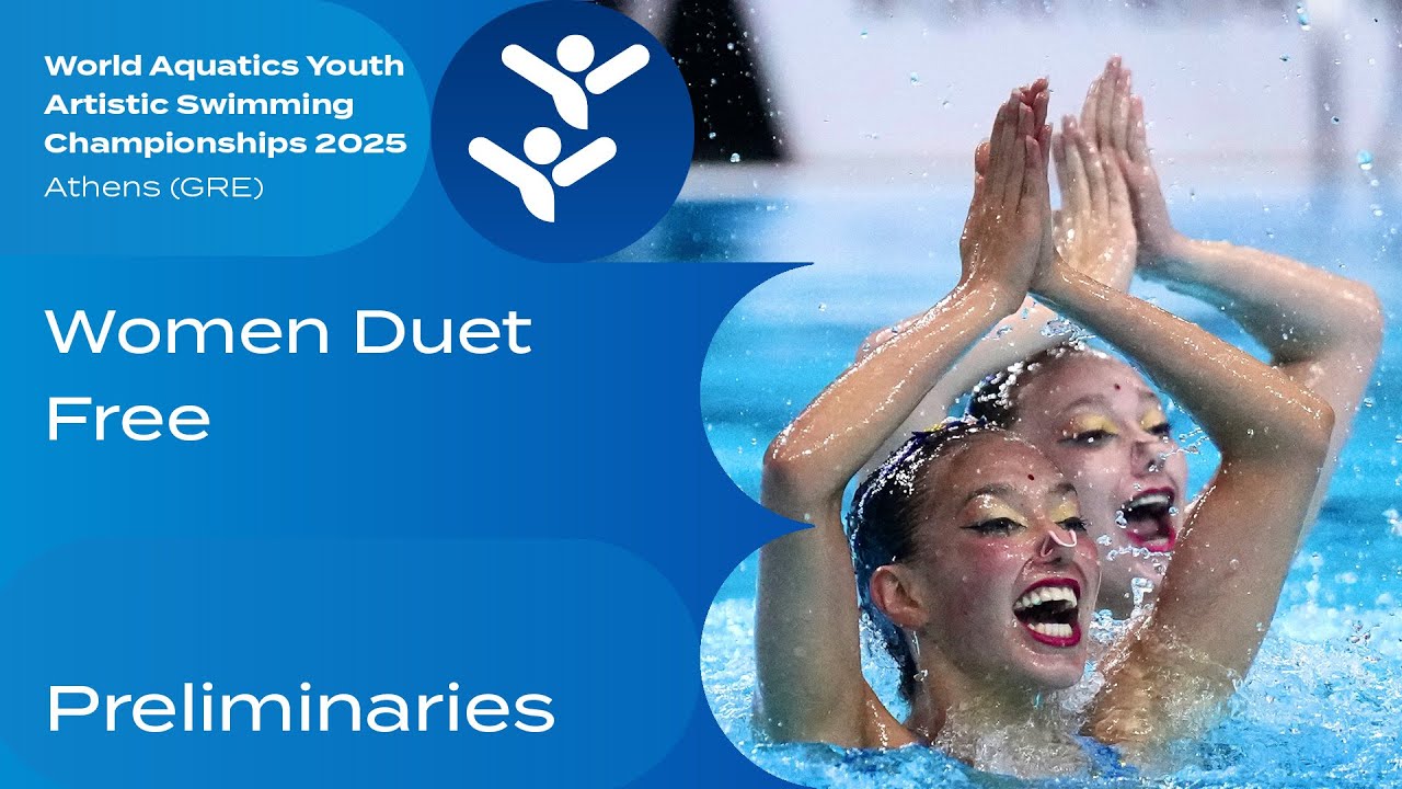 Epic Women&rsquo;s Duet Free Routine | World Aquatics Youth Artistic Swim 2025