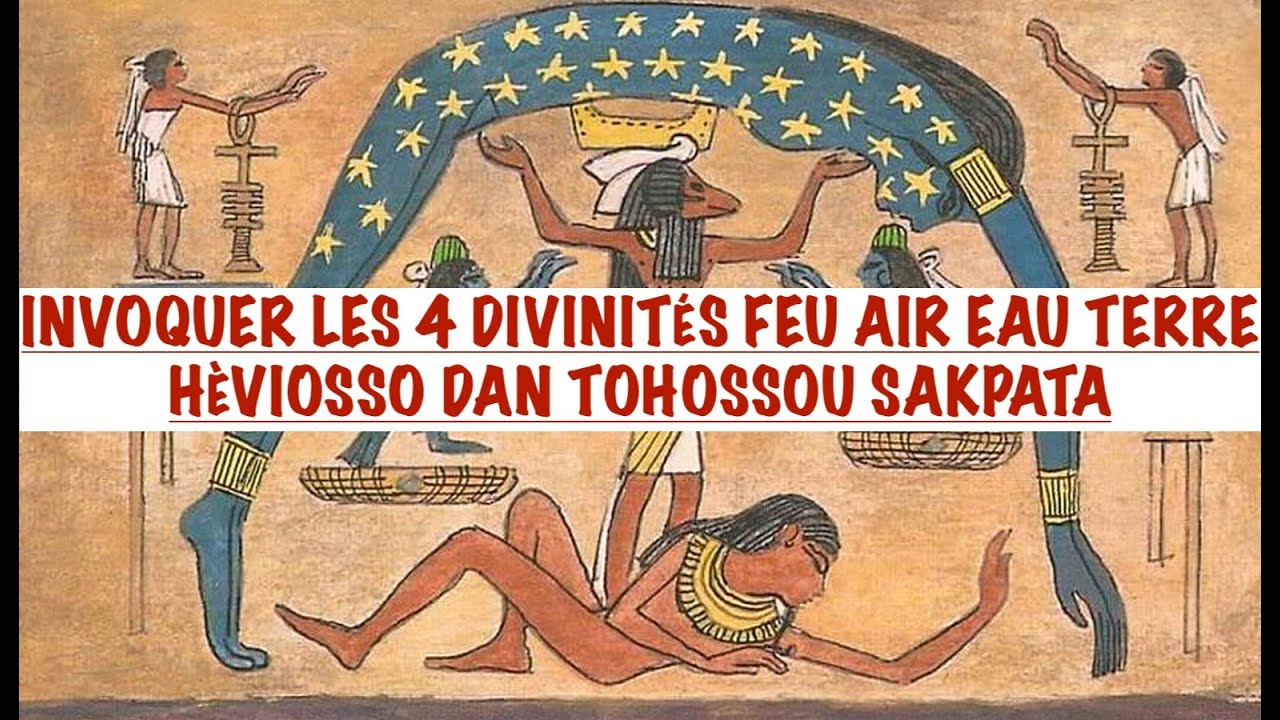 COMMENT INVOQUER LES DIVINITÉS FEU AIR EAU TERRE: HÈVIOSSO DAN TOHOSSOU SAKPATA & RÉUSSIR SA MAGIE