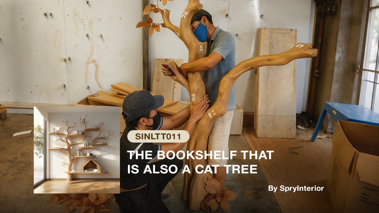 How To Build A Cat Tree Tower | Easy Way to Install a Tree Tower for Your Cat | Best Collection 2025
