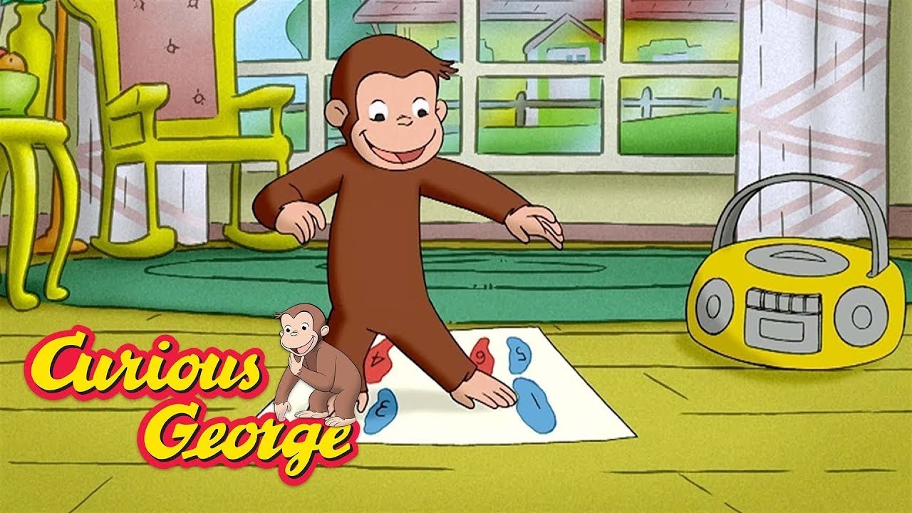 Dancing Monkey 🐵 Curious George 🐵 Kids Cartoon 🐵 Kids Movies