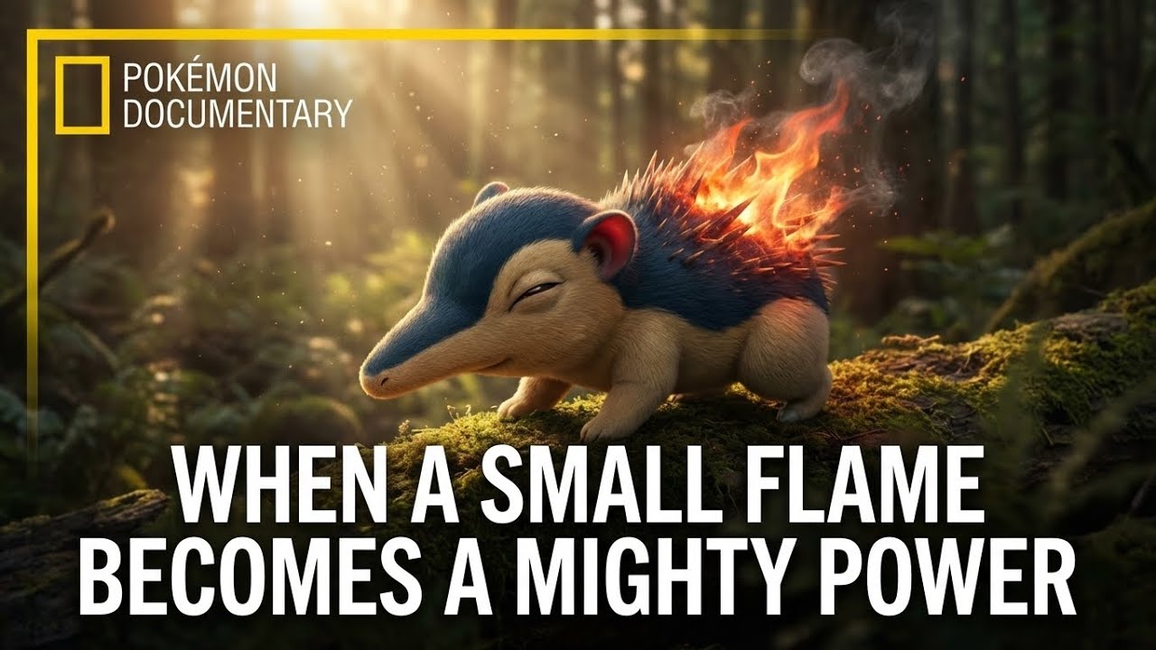 Real-Life Pok&eacute;mon Documentary (NatGeo-style): When a Small Flame Becomes A Mighty Power &ndash; Cyndaquil