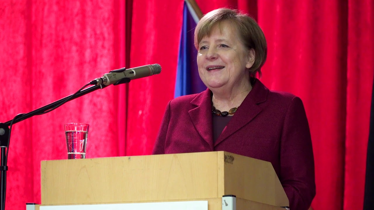 Angela Merkel beim Neujahrsempfang Vorpommern-R&uuml;gen