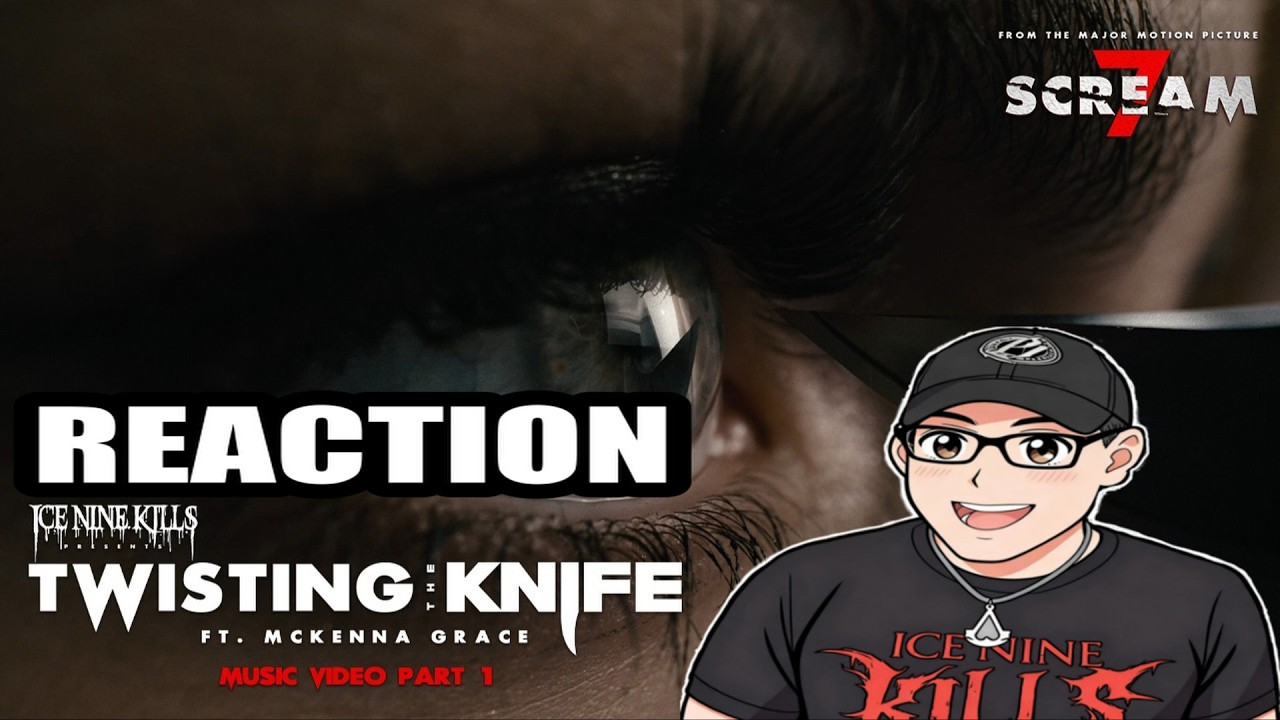Ice Nine Kills ft McKenna Grace - Twisting the Knife REACTION | This is INSANE