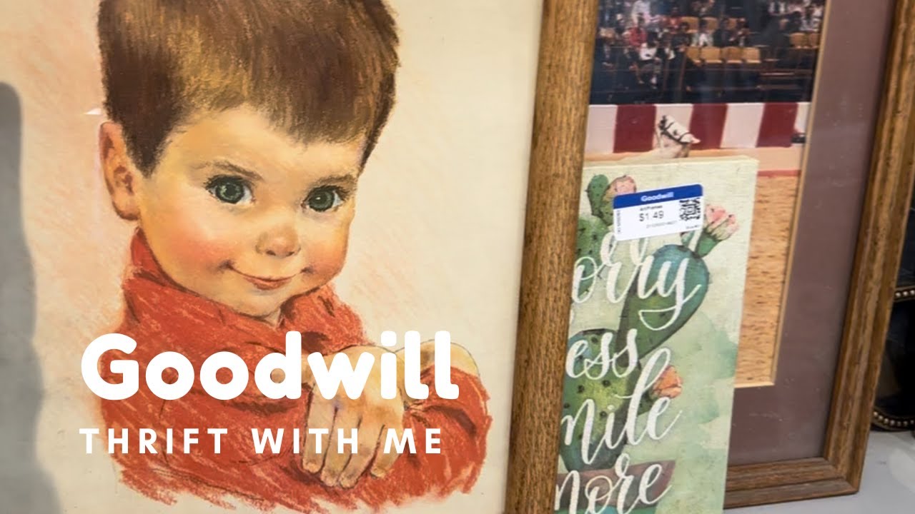 THRIFT WITH ME AT OC GOODWILL IN SO CAL #thriftwithme #goodwill #goodwillfinds